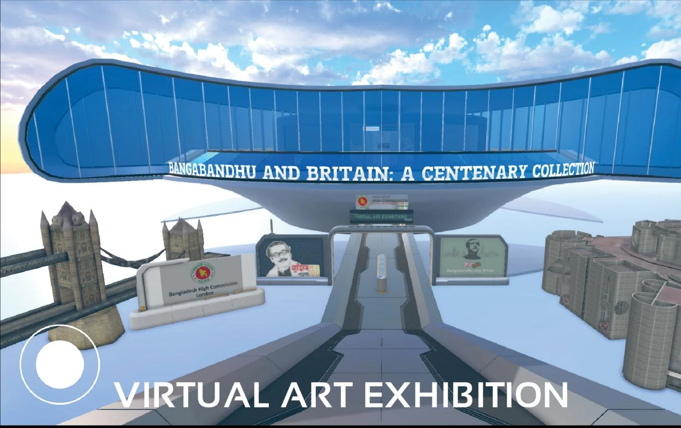 Virtual Art Exhibition Gallery — project image from Arif Arman Apu’s portfolio