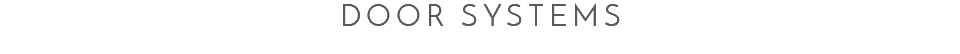 door systems