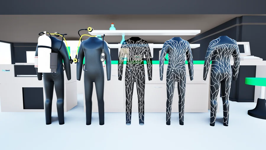 Diver Heating Wetsuit — Hawaii Innovation Lab